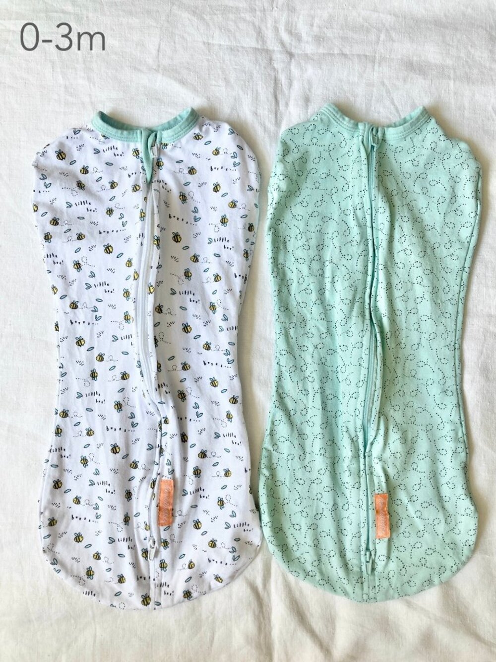 💙2/$25 SwaddleMe Pod Newborn Infant Baby 0-3Months Sleep Swaddle Sack Summer